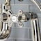 Kingston Brass KS228PN Deck Mount Clawfoot Tub Faucet with Hand Shower, Polished Nickel KS228PN - alternate 5